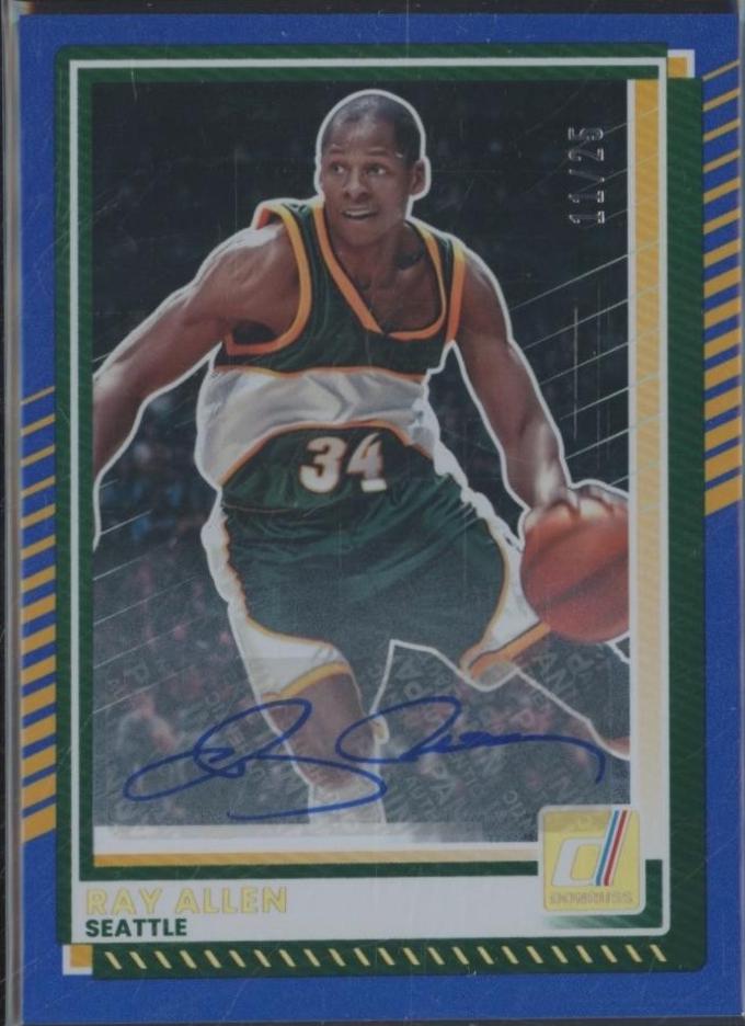 Ray Allen [Blue Autograph] #90