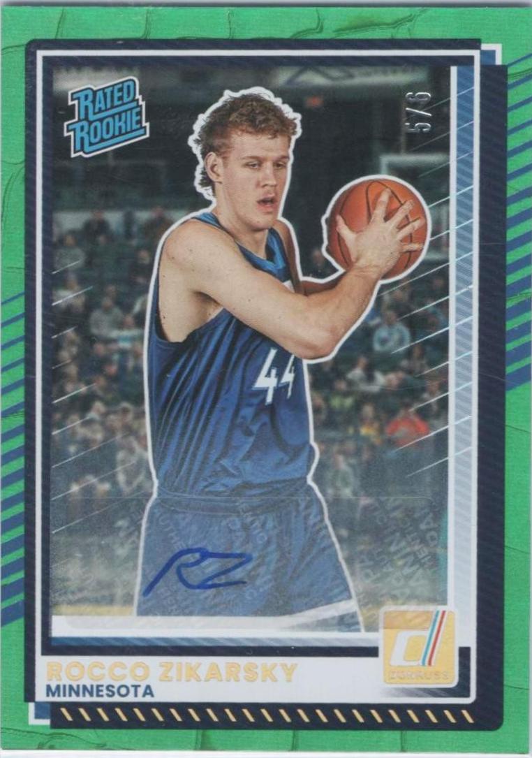 Rocco Zikarsky [Green Autograph] #32