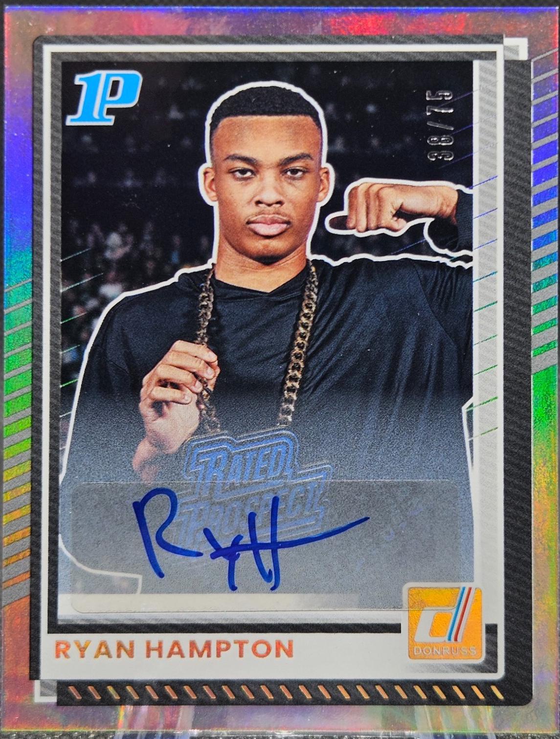 Ryan Hampton [Holo Autograph] #91