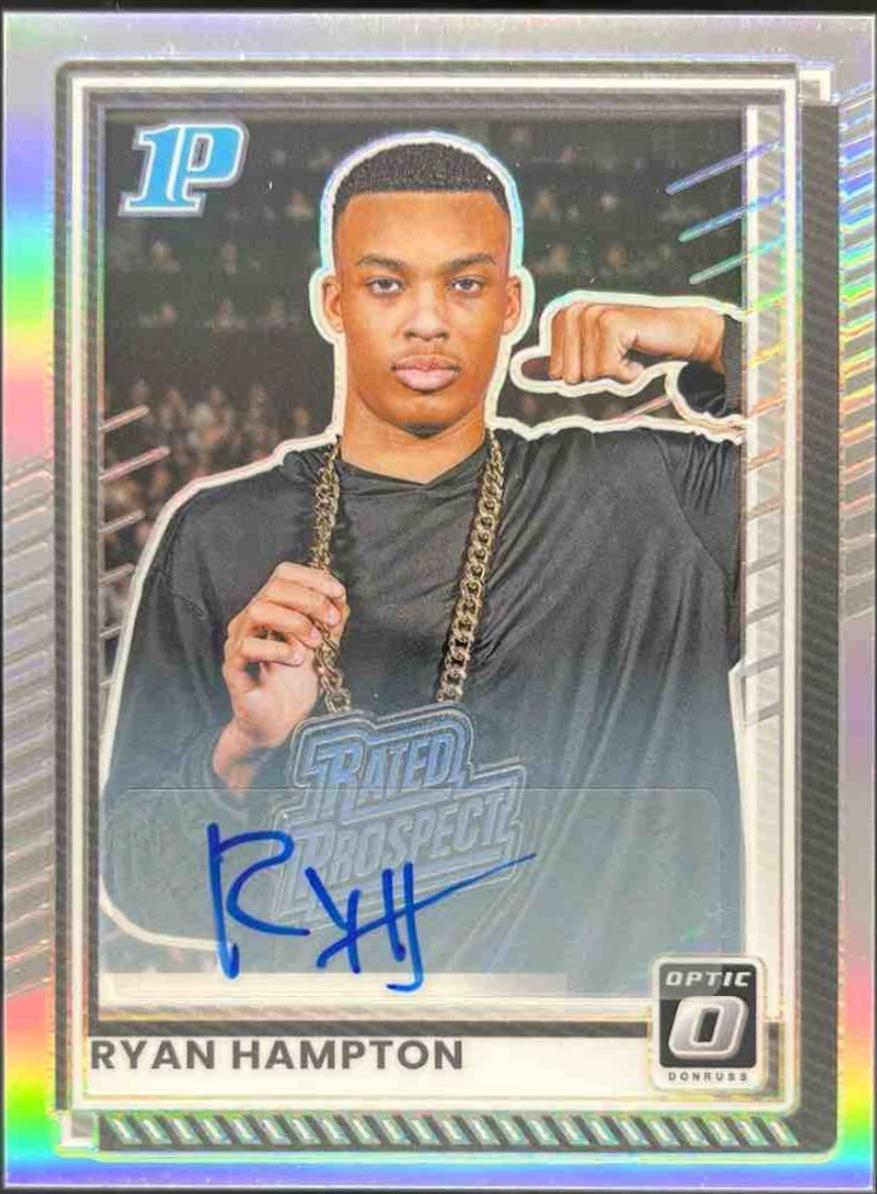 Ryan Hampton [Holo Optic Autograph] #91
