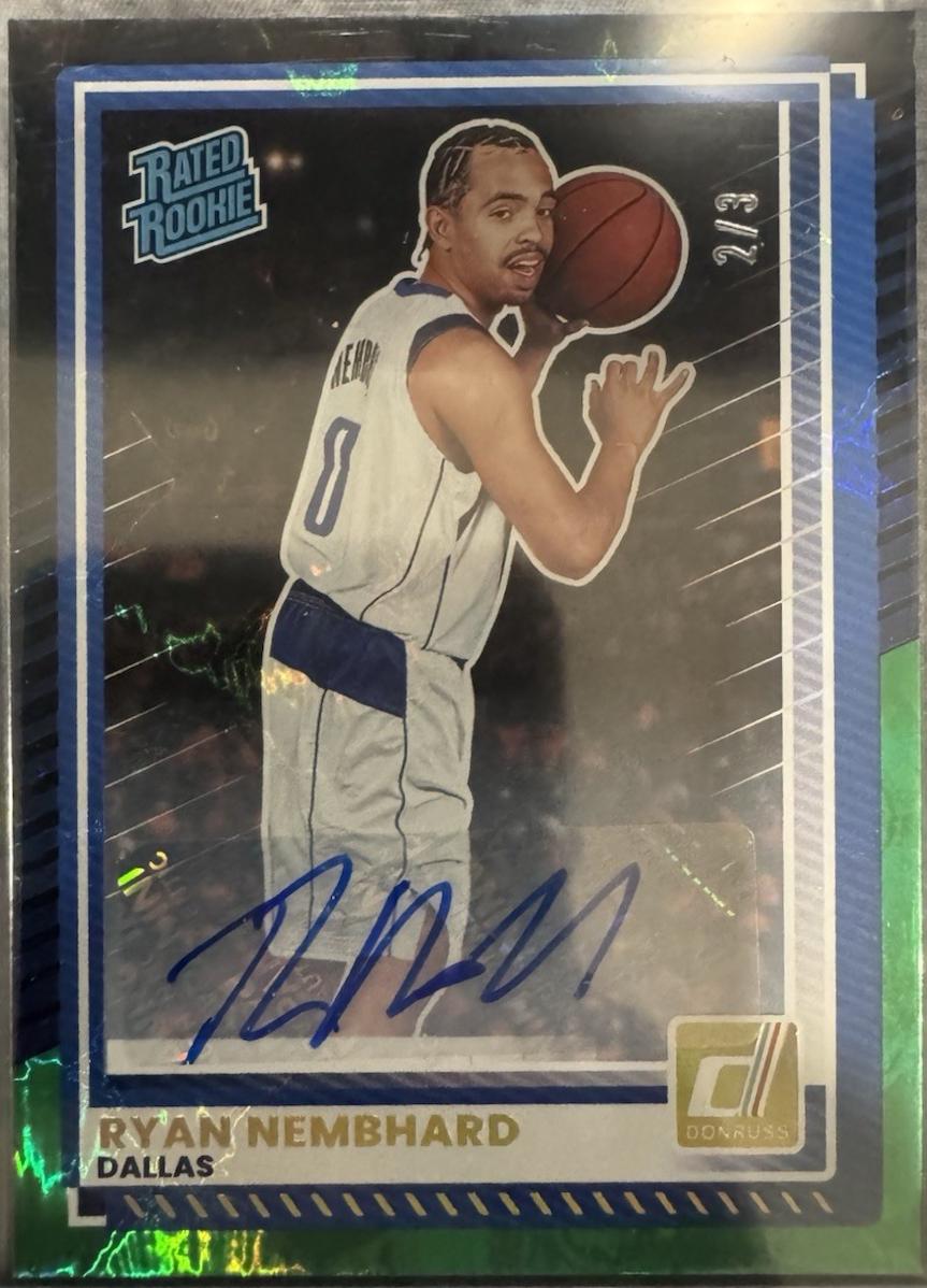 Ryan Nembhard [Black Green Autograph] #105