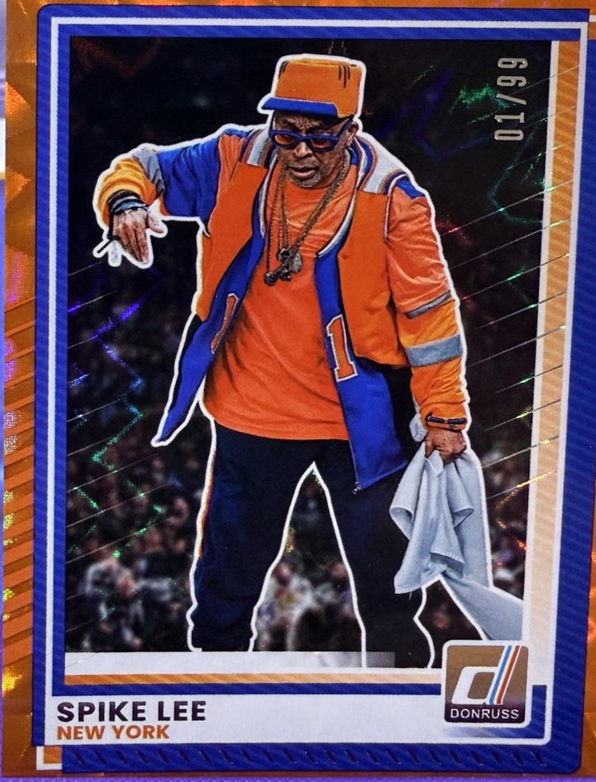 Spike Lee [Orange Lava Autograph] #200