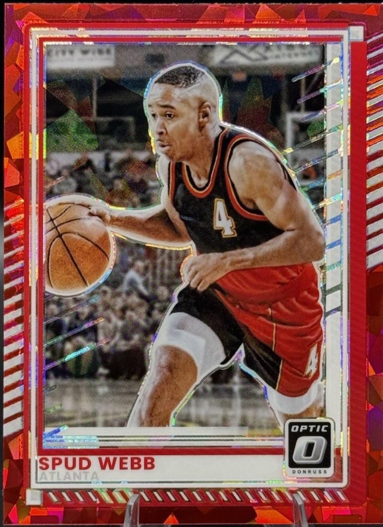 Spud Webb [Red Cracked Ice Optic] #145