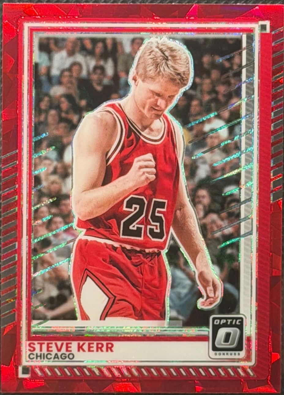 Steve Kerr [Red Cracked Ice Optic] #172