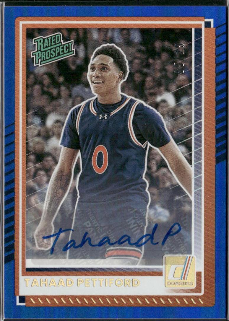 Tahaad Pettiford [Blue Autograph] #53