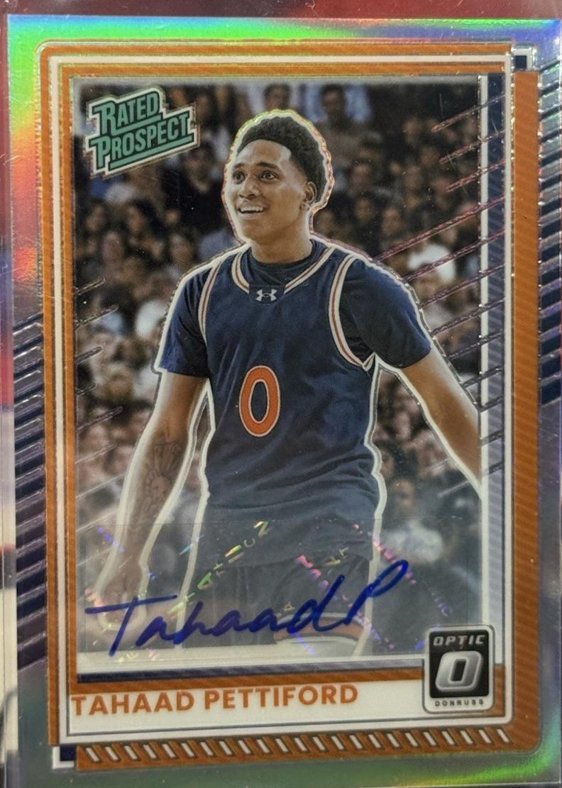 Tahaad Pettiford [Orange Lava Autograph] #53