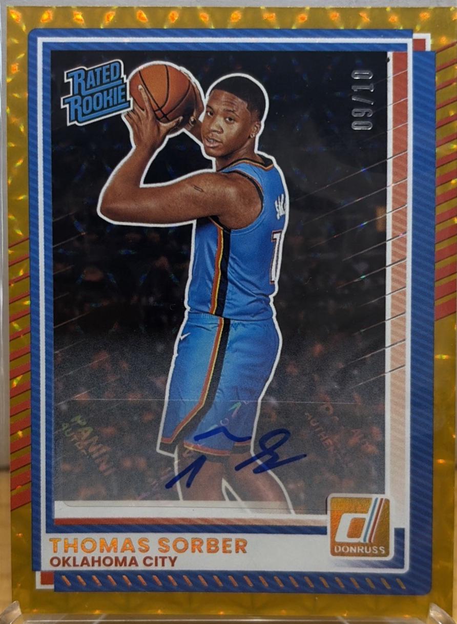 Thomas Sorber [Gold Autograph] #9