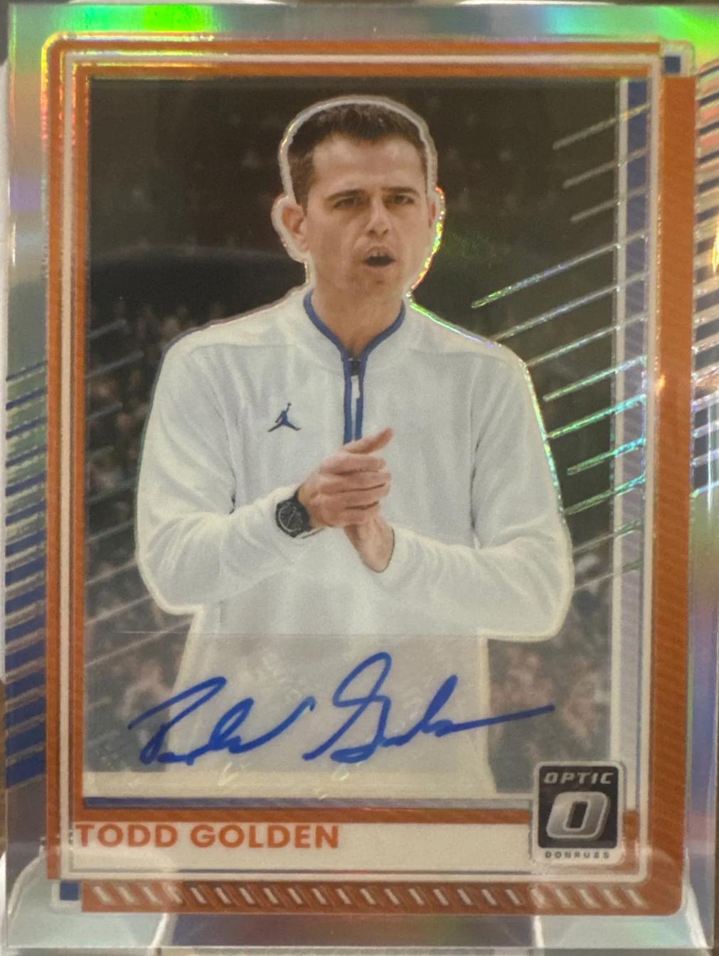 Todd Golden [Blue Optic] #195