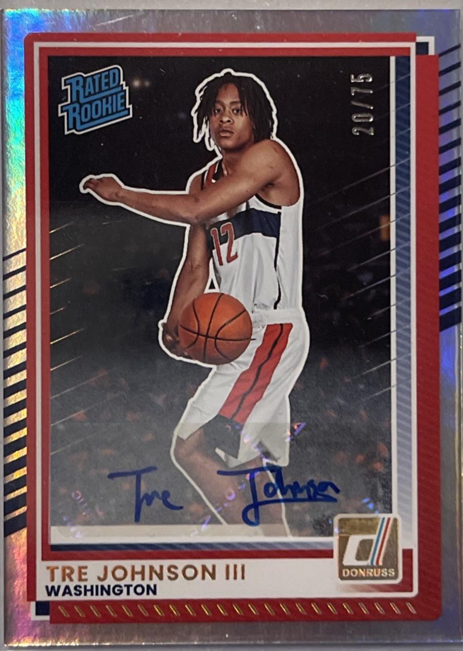 Tre Johnson III [Holo Autograph] #2