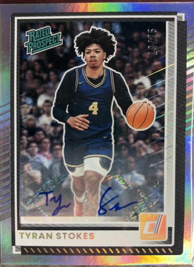 Tyran Stokes [Holo Autograph] #57