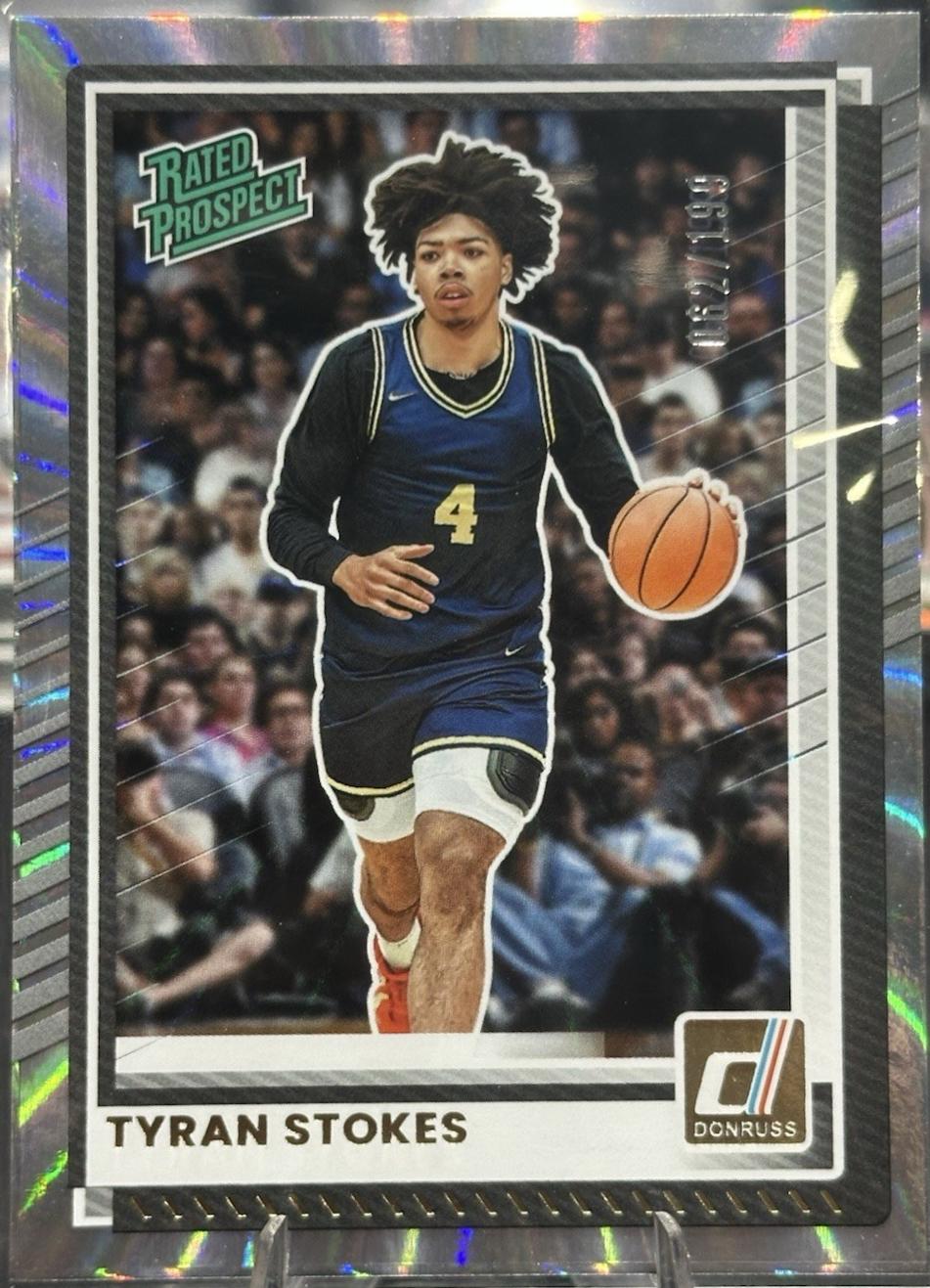 Tyran Stokes [Holo Laser] #57