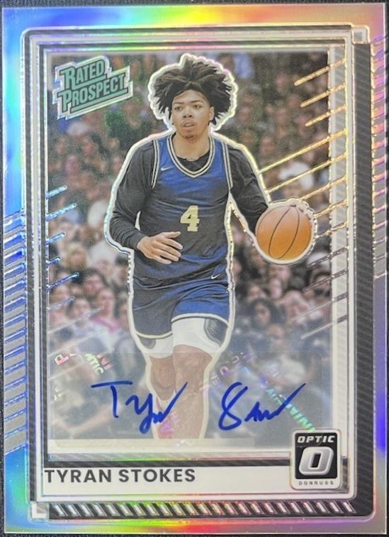 Tyran Stokes [Holo Optic Autograph] #57
