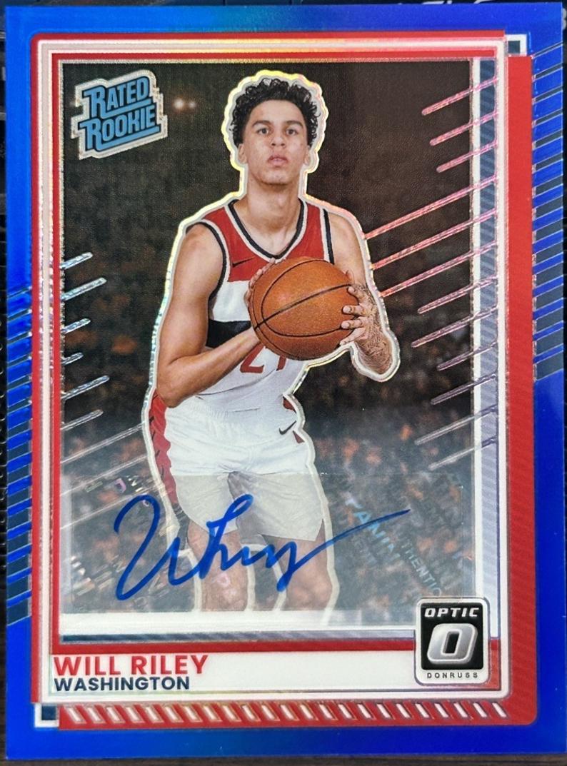 Will Riley [Blue Holo Optic Autograph] #13