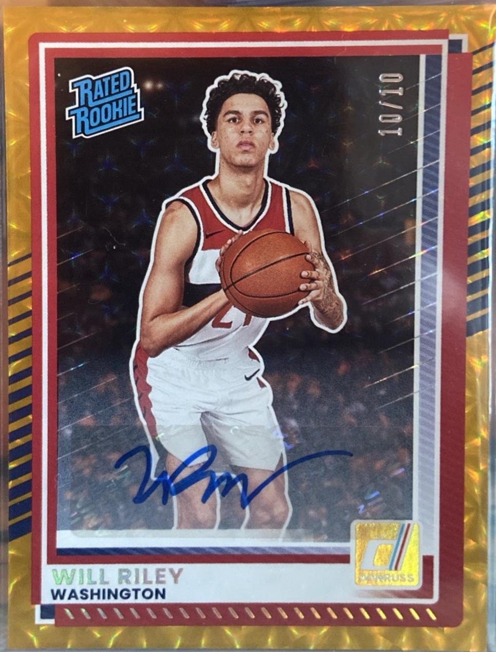 Will Riley [Gold Autograph] #13