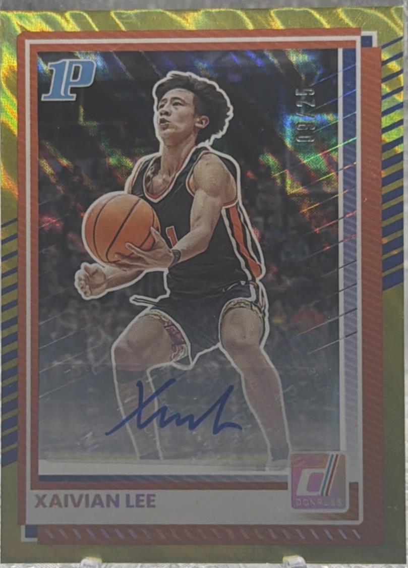 Xaivian Lee [Blue Autograph] #138