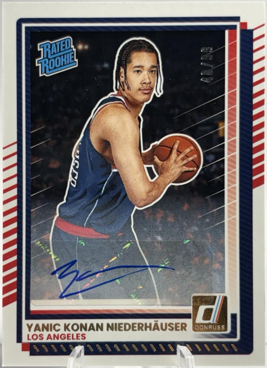 Yanic Konan Niederhauser [Orange Lava Autograph] #17