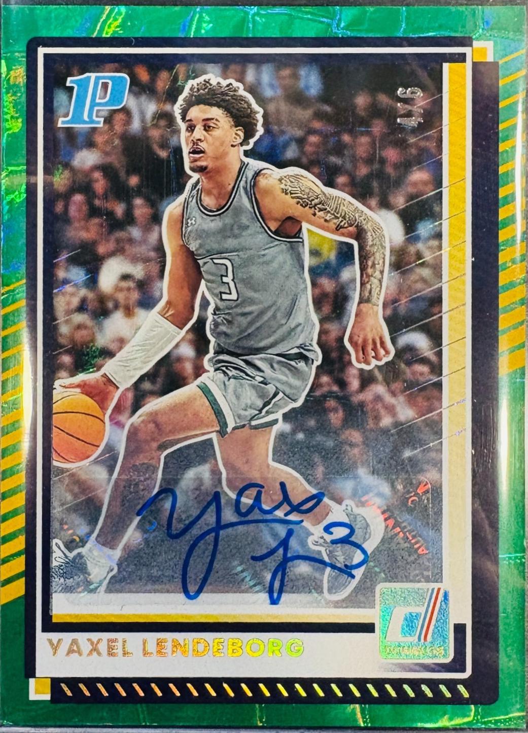 Yaxel Lendeborg [Green Autograph] #75