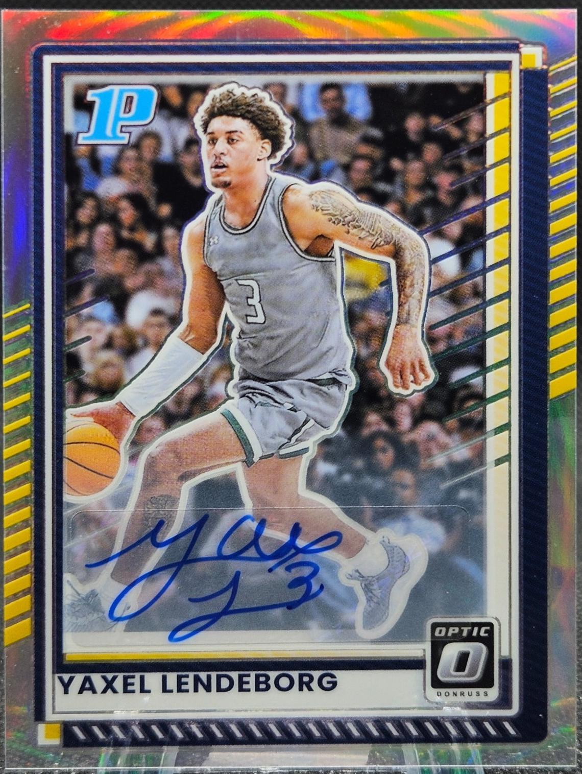 Yaxel Lendeborg [Holo Optic Autograph] #75