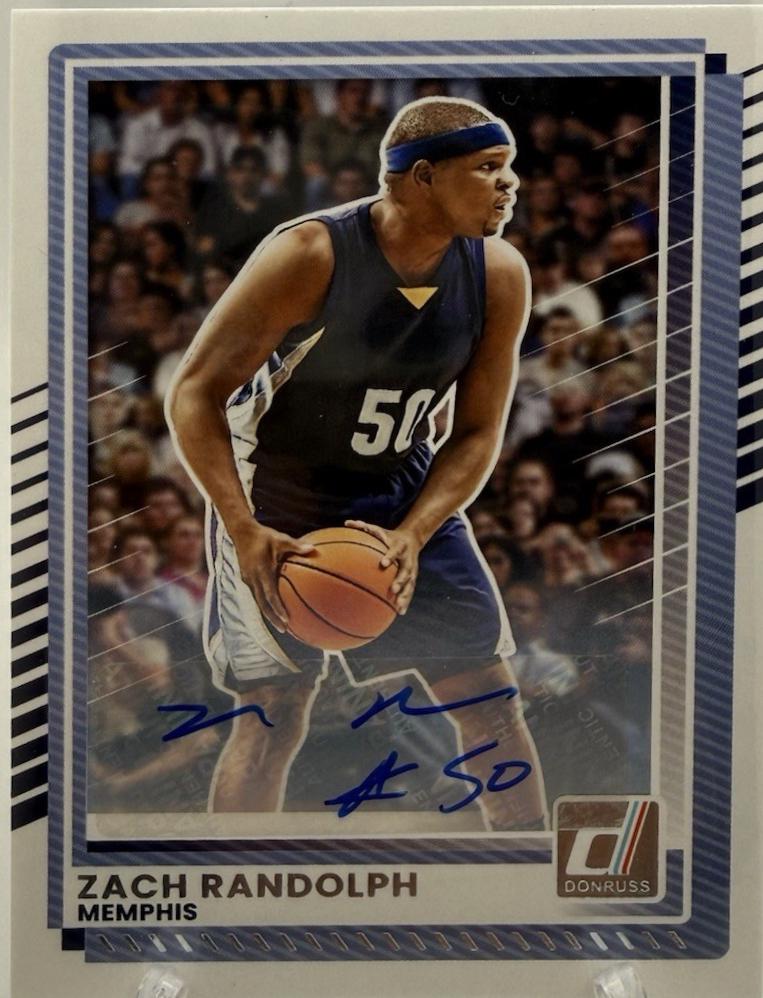 Zach Randolph [Autograph] #162