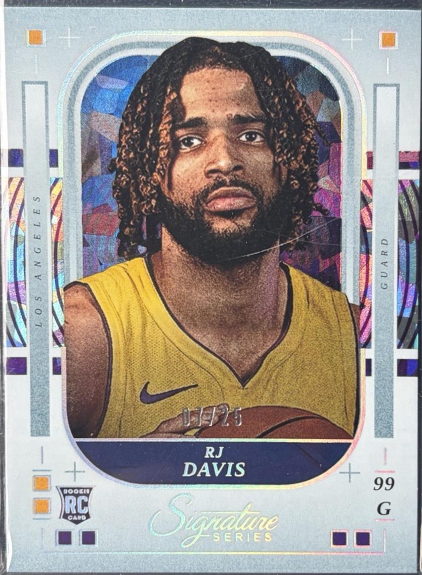 RJ Davis [Cracked Ice] #54