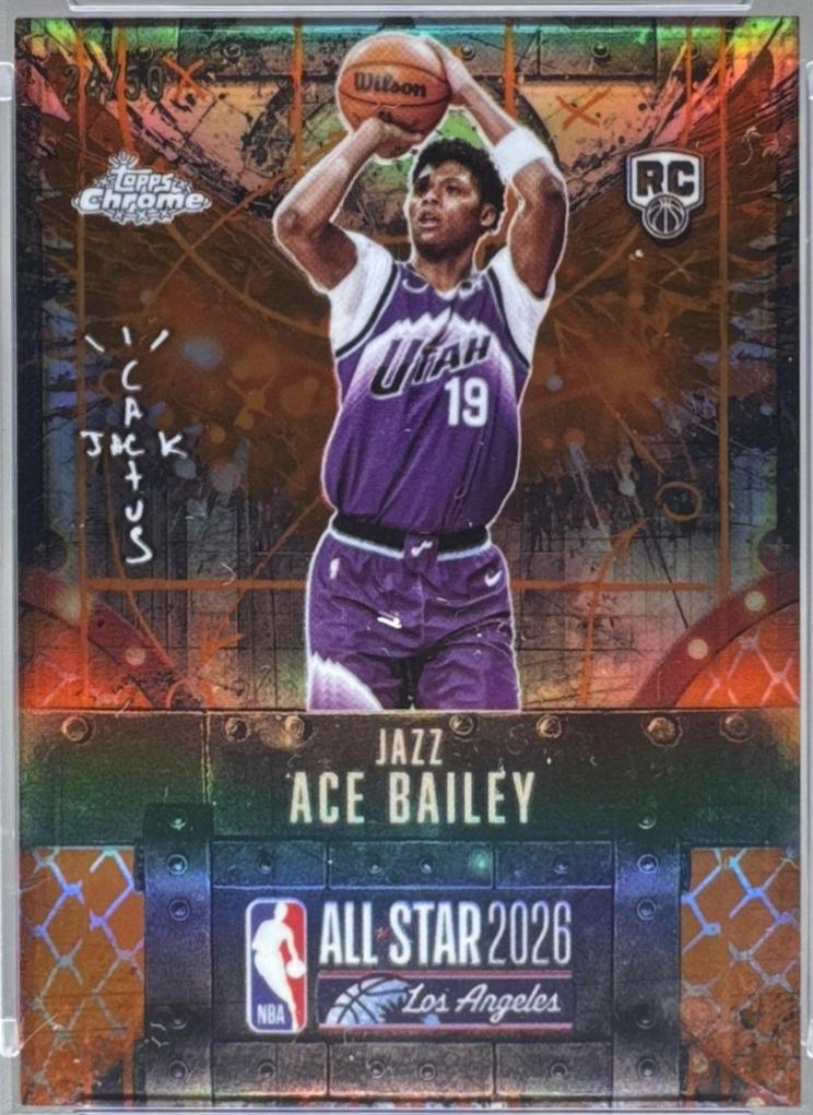 Ace Bailey [Orange Refractor] #65
