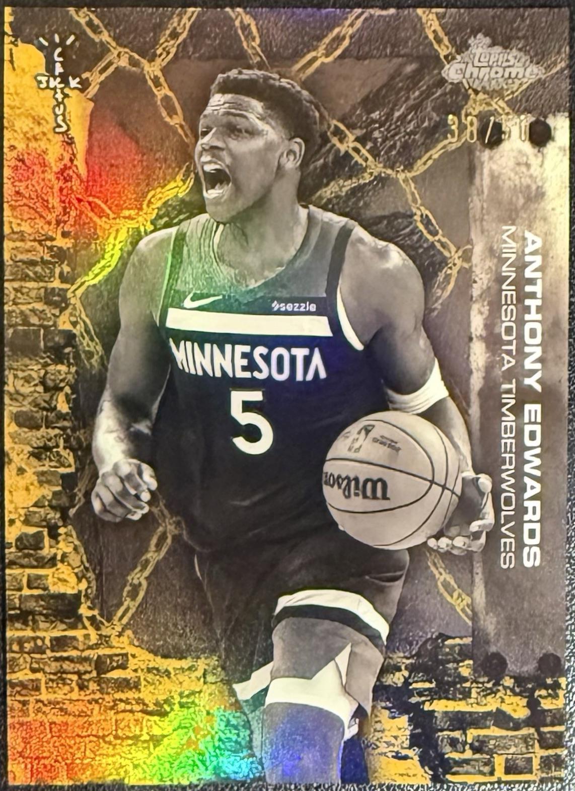 Anthony Edwards [Gold Refractor] #33