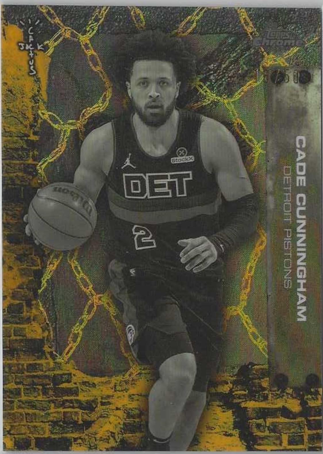 Cade Cunningham [Gold Refractor] #13