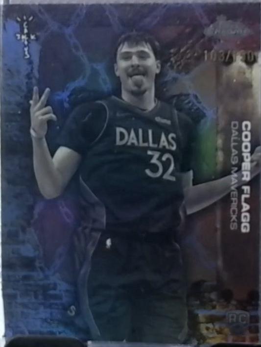 Cooper Flagg [Blue Refractor] #61
