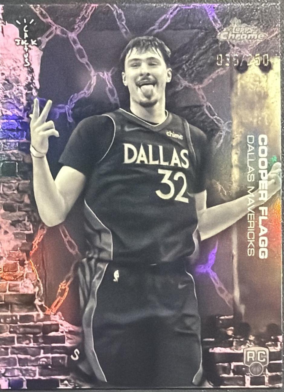 Cooper Flagg [Pink Refractor] #61