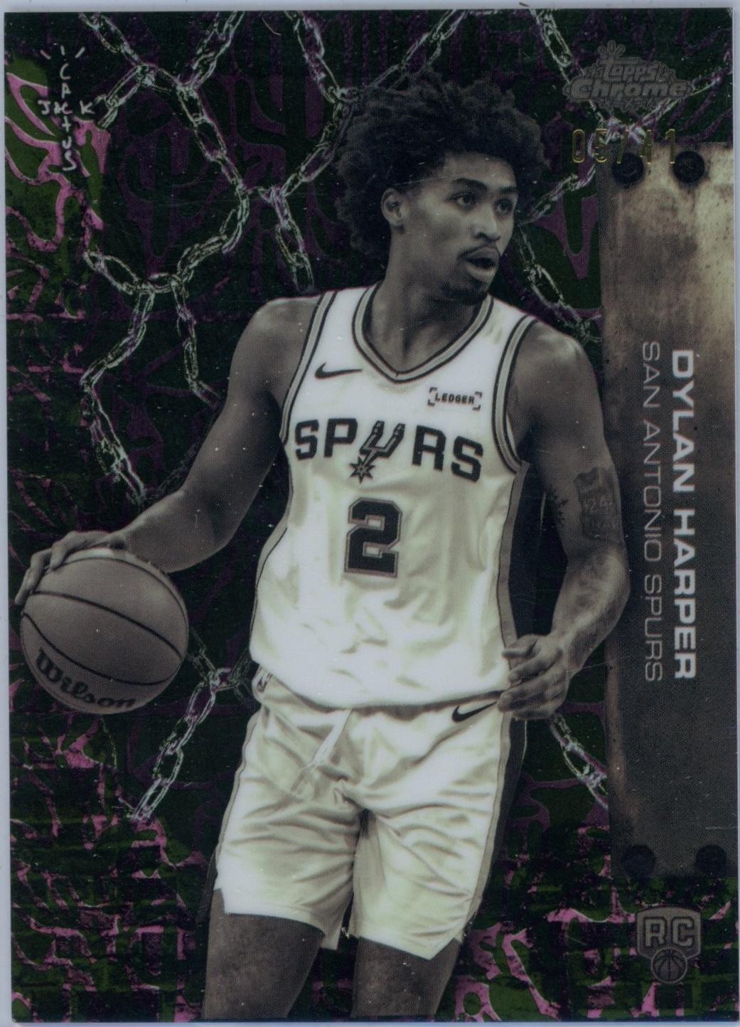 Dylan Harper [Cactus Jack Refractor] #62