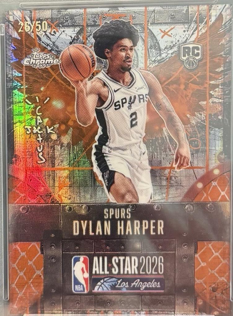 Dylan Harper [Orange Refractor] #62
