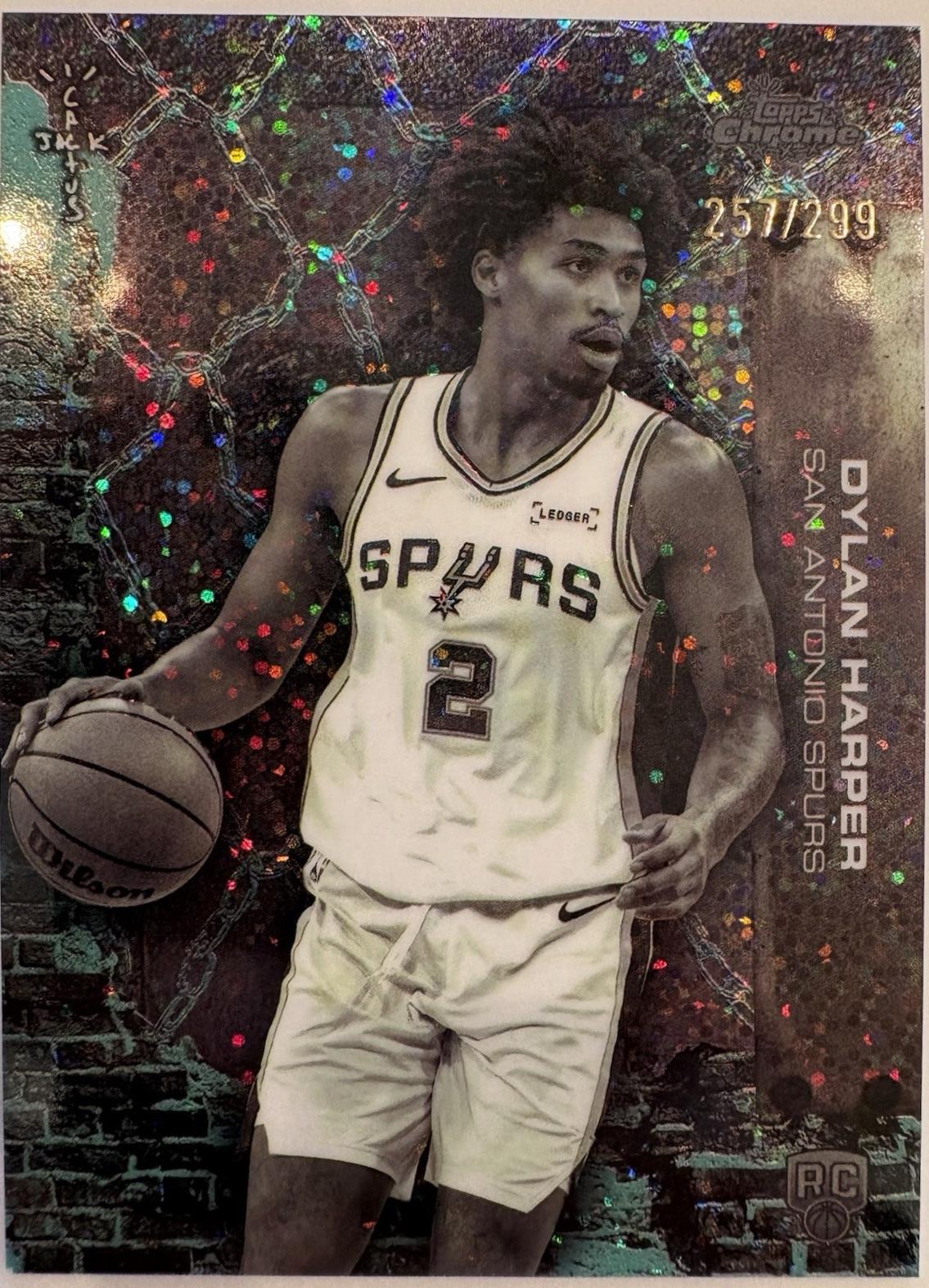 Dylan Harper [Teal Speckle Refractor] #62