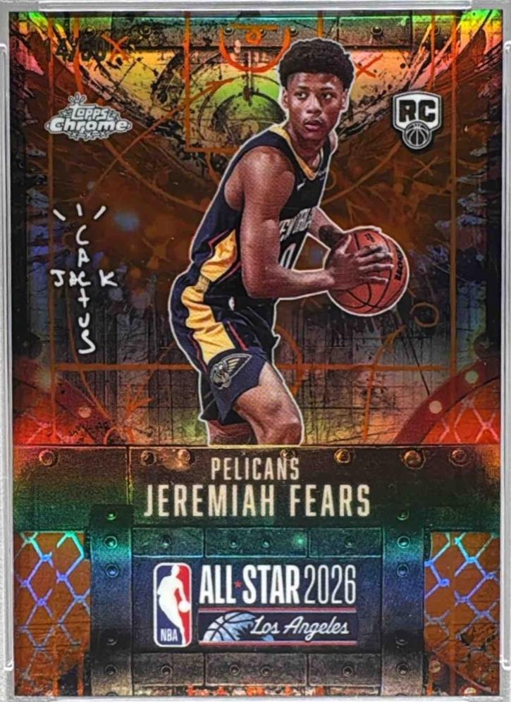 Jeremiah Fears [Orange Refractor] #67