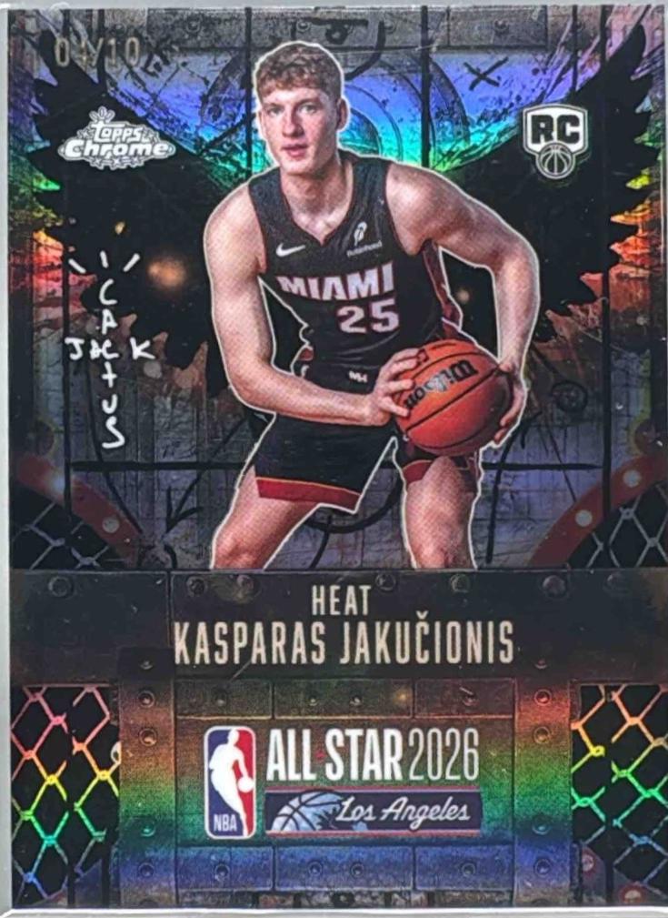 Kasparas Jakucionis [Black Refractor] #80