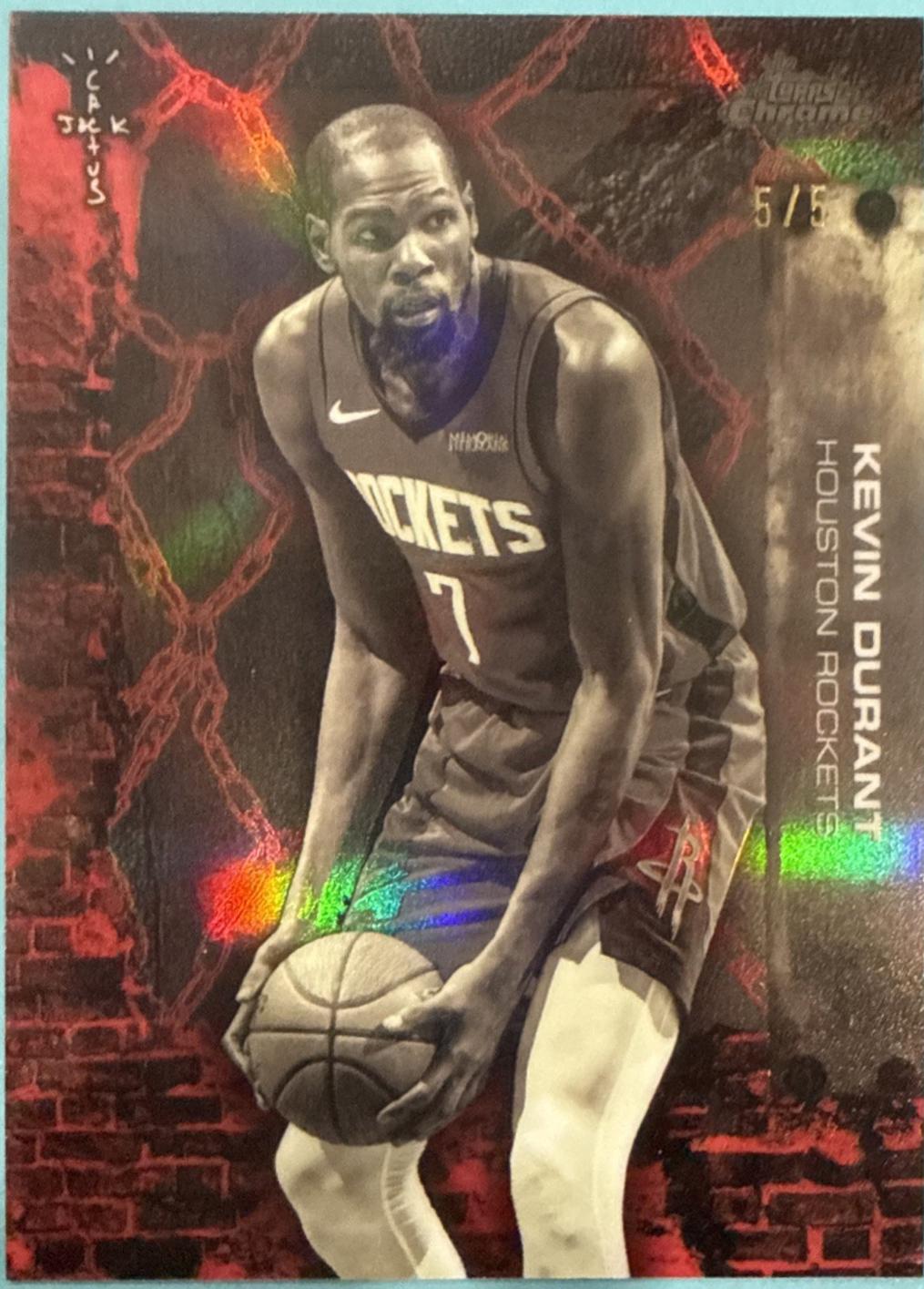 Kevin Durant [Red Refractor] #49