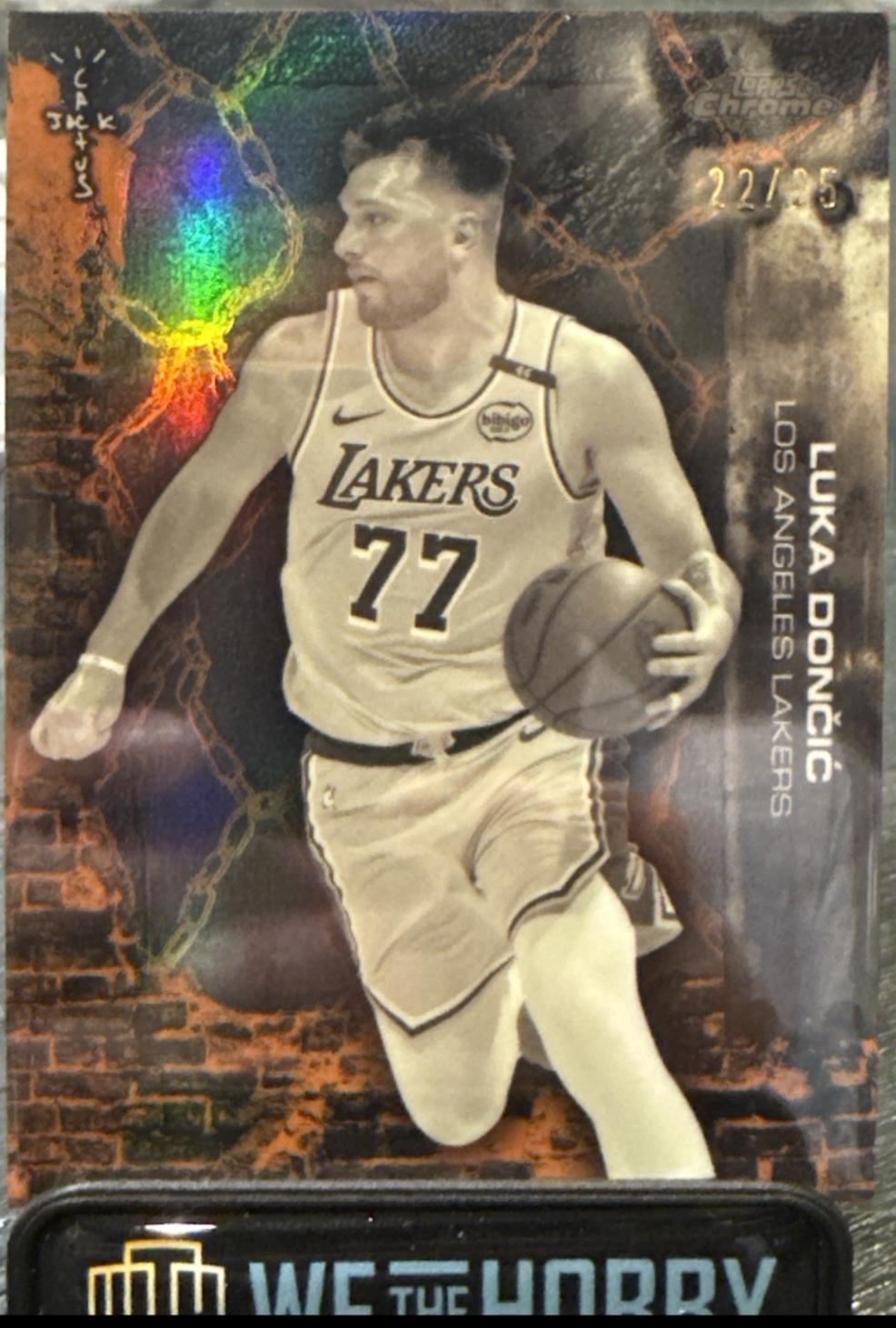 Luka Doncic [Orange Refractor] #47