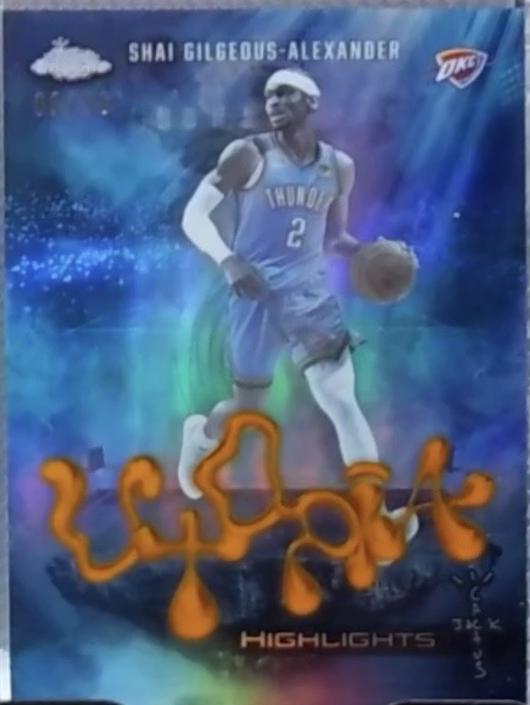 Shai Gilgeous-Alexander [Gold Refractor] #35