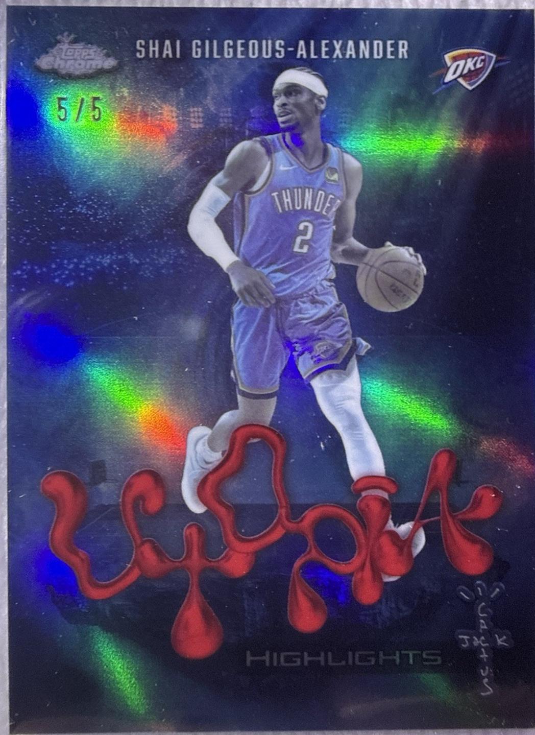 Shai Gilgeous-Alexander [Red Refractor] #35