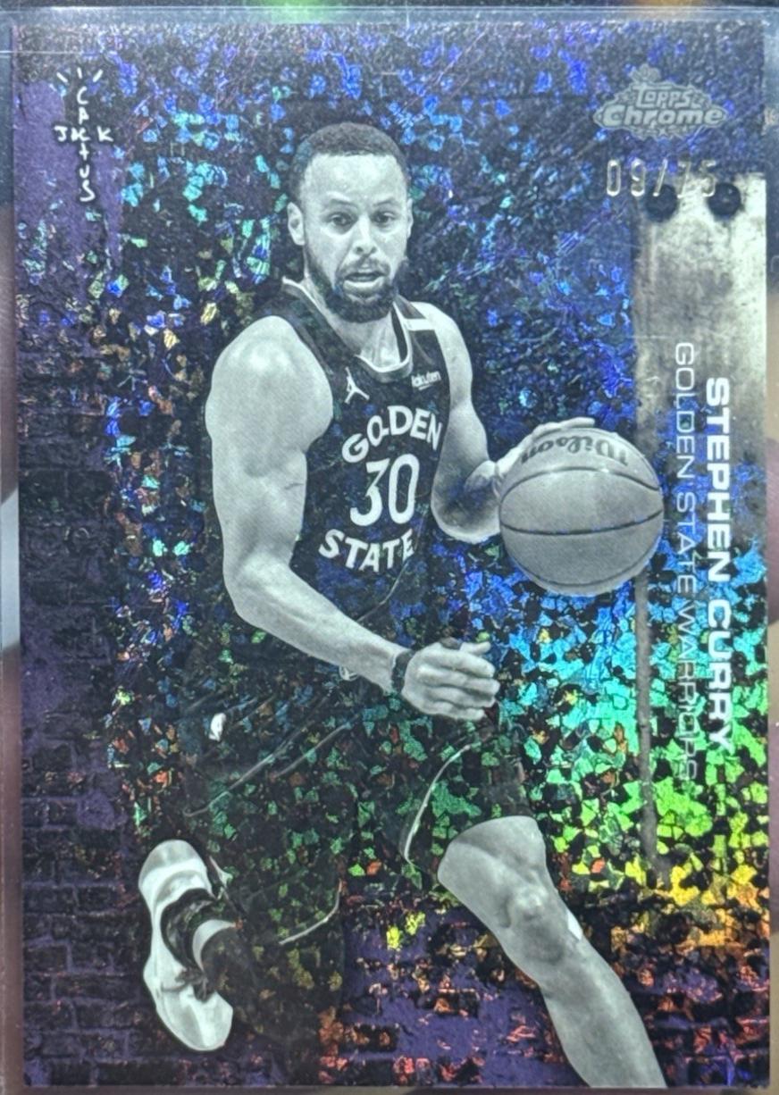 Stephen Curry [Purple Mini-Diamond Refractor] #42