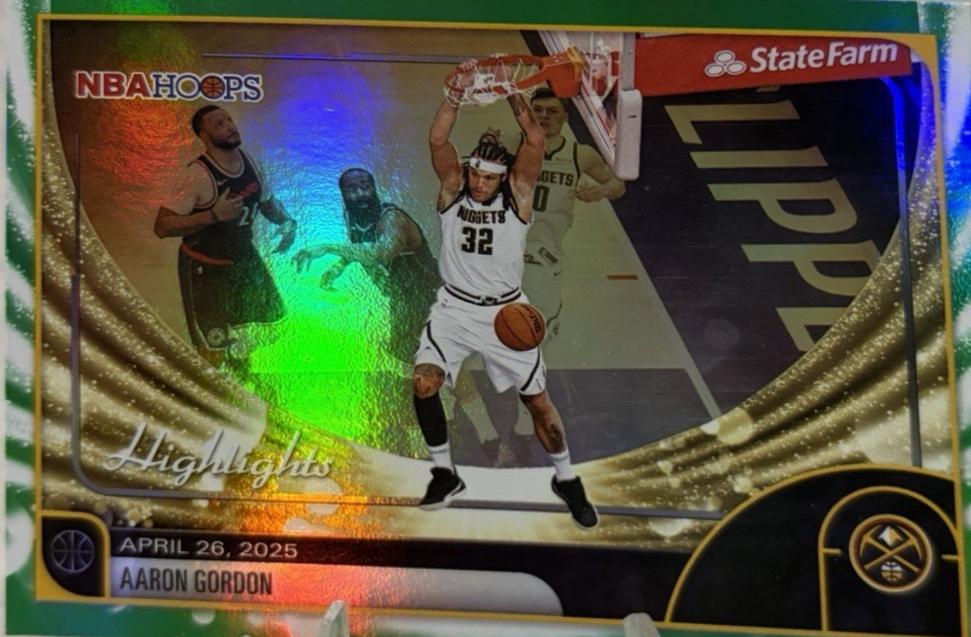 Aaron Gordon [Green Hoops] #266