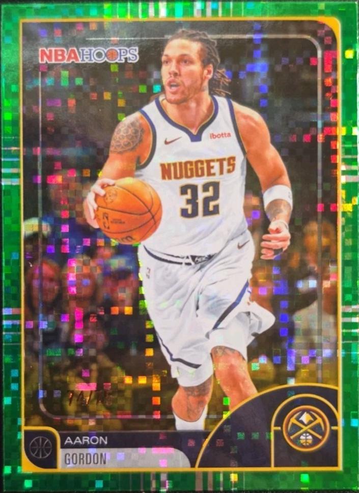 Aaron Gordon [Pixel Burst Green] #146