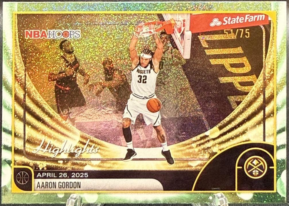 Aaron Gordon [Pixel Burst Green] #266