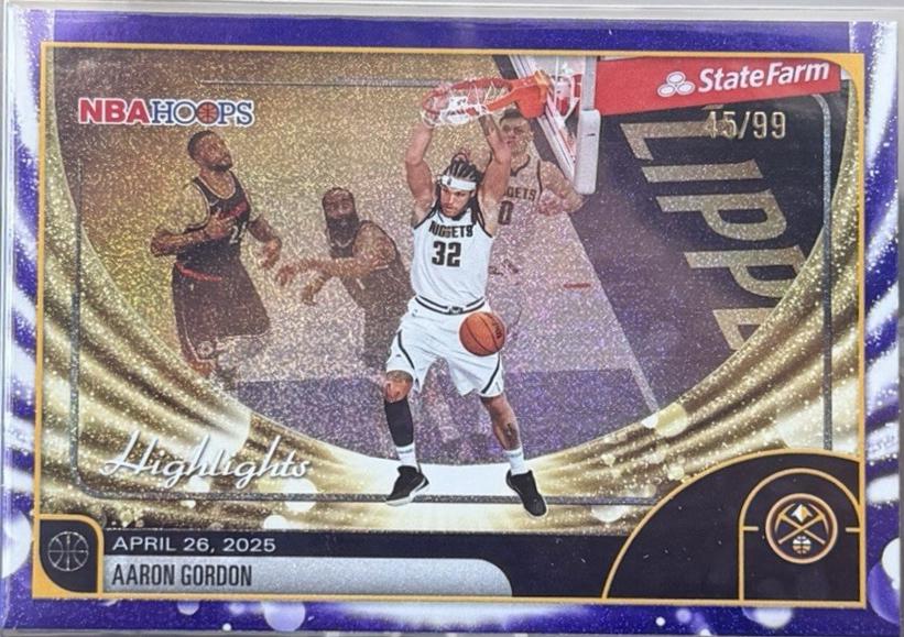 Aaron Gordon [Pixel Burst Purple] #266