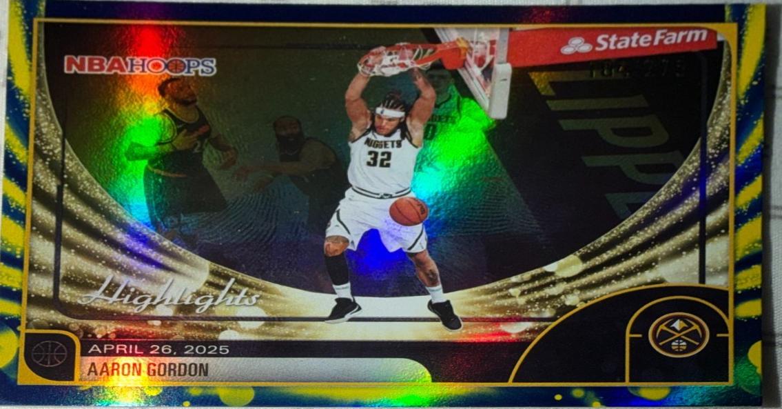 Aaron Gordon [Rainbow Blue Yellow] #266