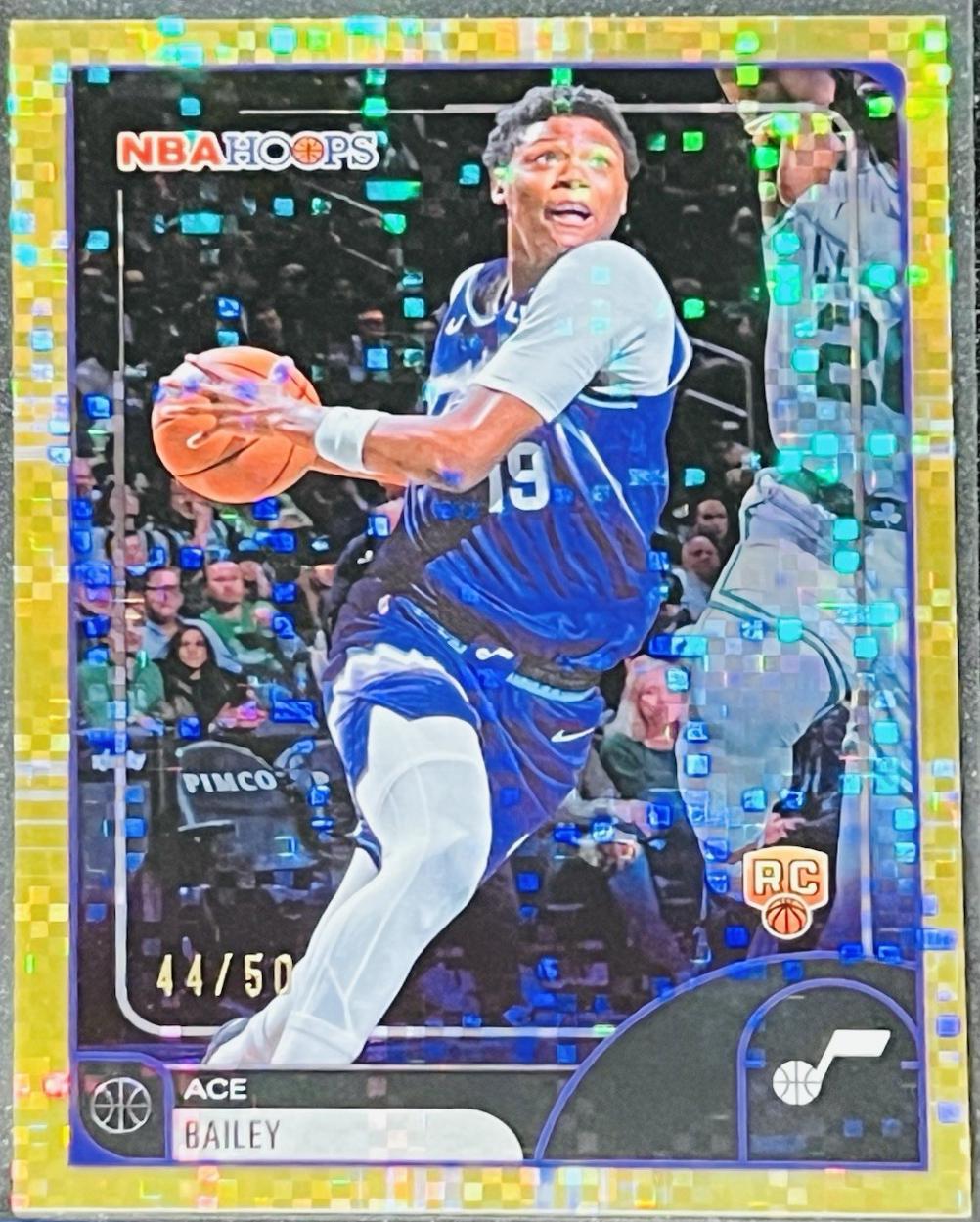 Ace Bailey [Pixel Burst Gold] #38