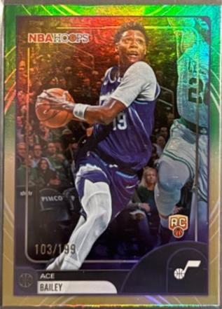 Ace Bailey [Rainbow Gold Green] #38