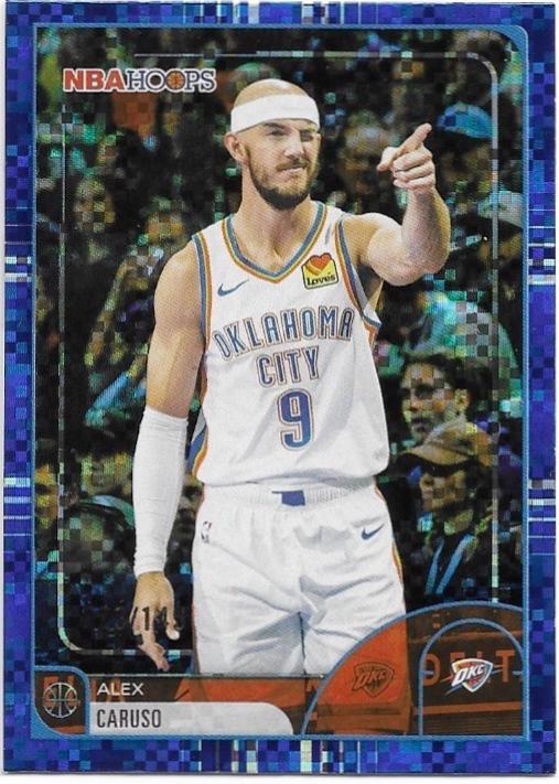 Alex Caruso [Pixel Burst Blue] #24