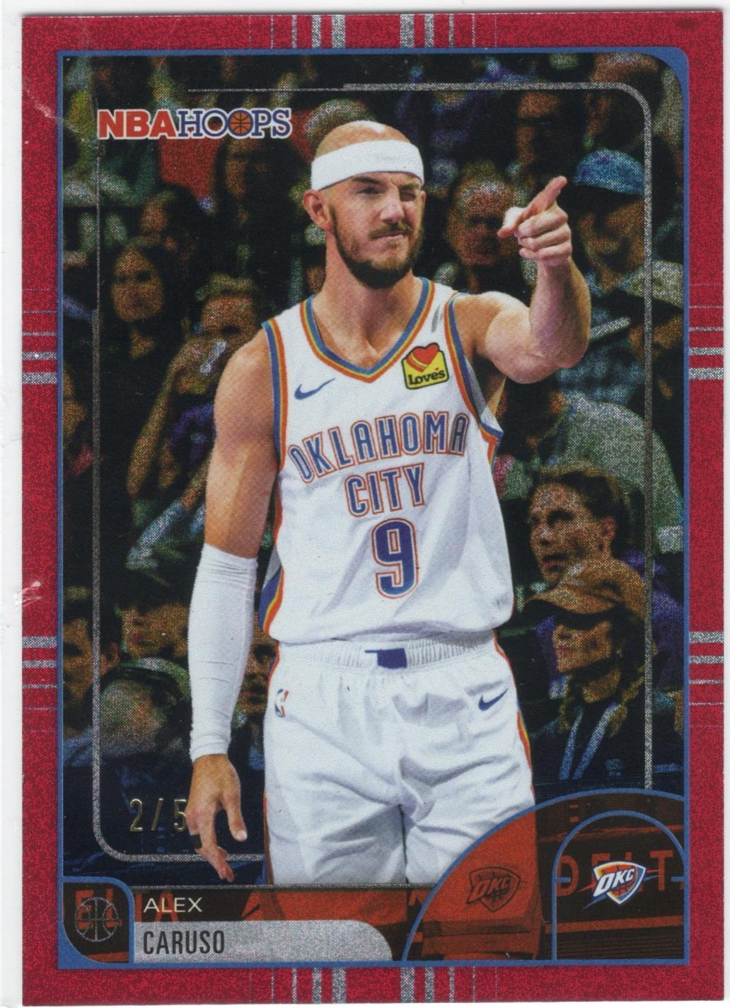 Alex Caruso [Pixel Burst Red] #24