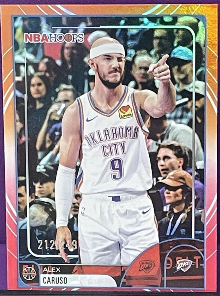 Alex Caruso [Rainbow Red Orange] #24