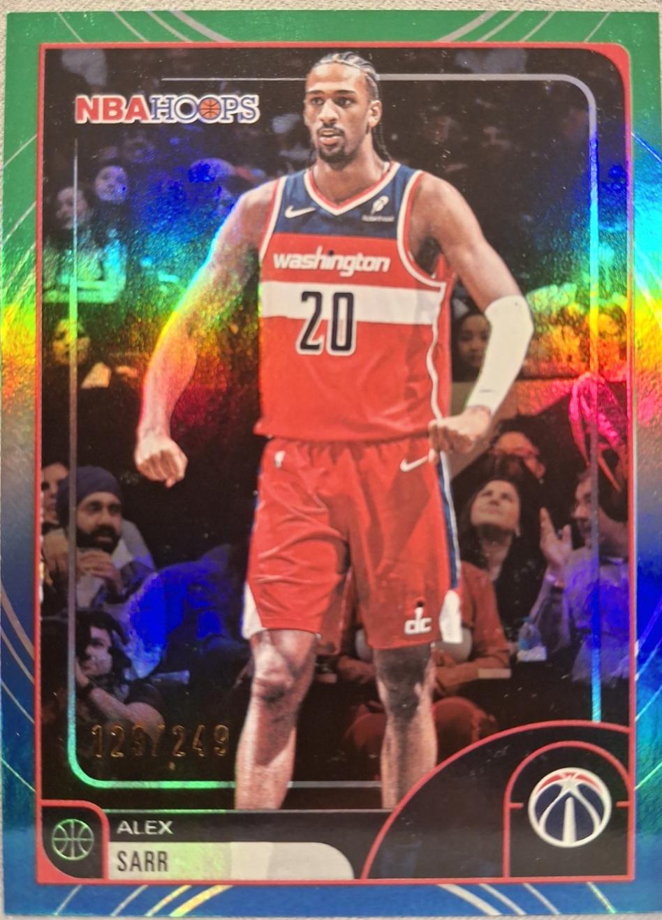 Alex Sarr [Rainbow Green Blue] #58